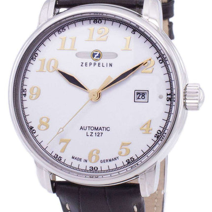 Generalüberholte Herrenuhr der Zeppelin-Serie LZ127 Graf, hergestellt in Deutschland, Automatikwerk 7656-1/76561