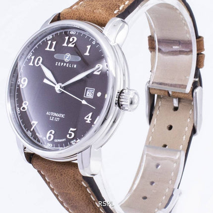 Generalüberholte Zeppelin Series LZ127 Graf Automatik Herrenuhr, hergestellt in Deutschland, Referenznummer 8656-3 86563