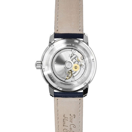 Zeppelin Mediterranee Herrenuhr mit Lederarmband, blauem Zifferblatt und Automatikwerk, Modell 96903