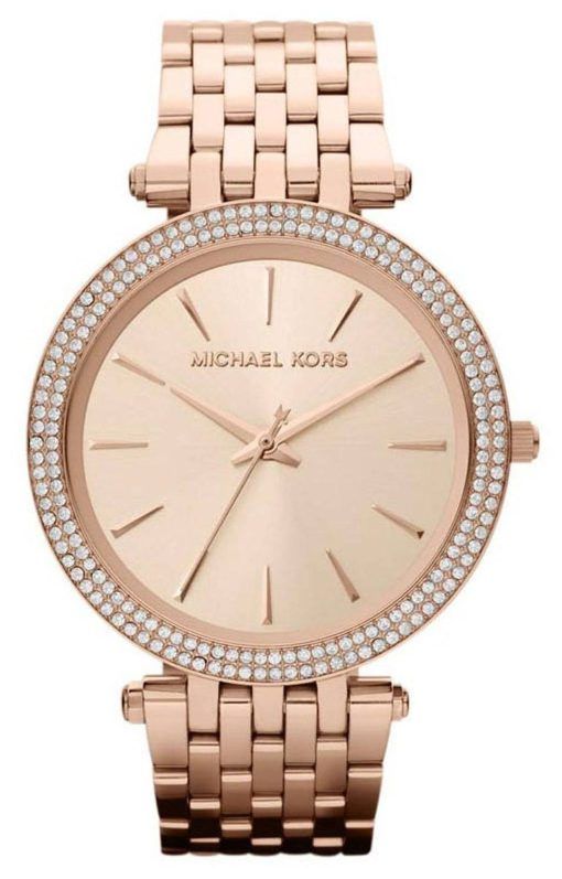 Michael Kors Darci Crystal Embellished Bezel MK3192 Womens Watch
