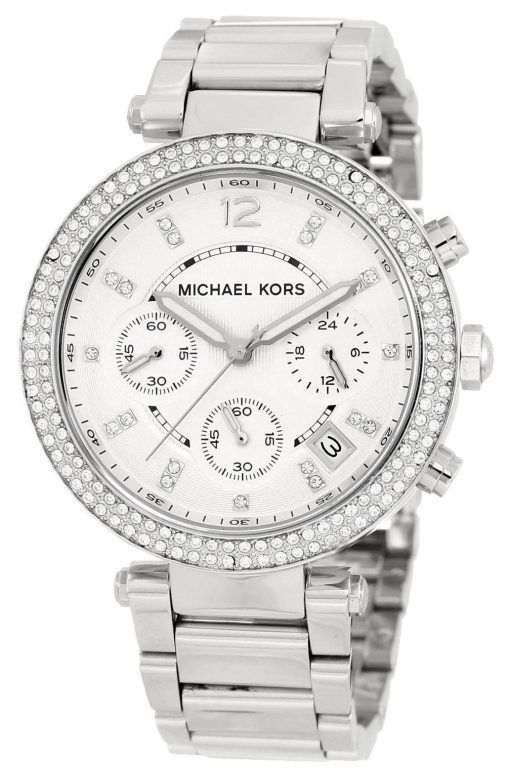 Michael Kors Parker Crystals Chronograph MK5353 Womens Watch