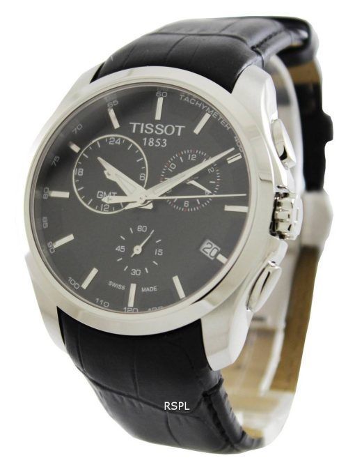 Tissot Couturier Quartz GMT T035.439.16.051.00 Mens Watch