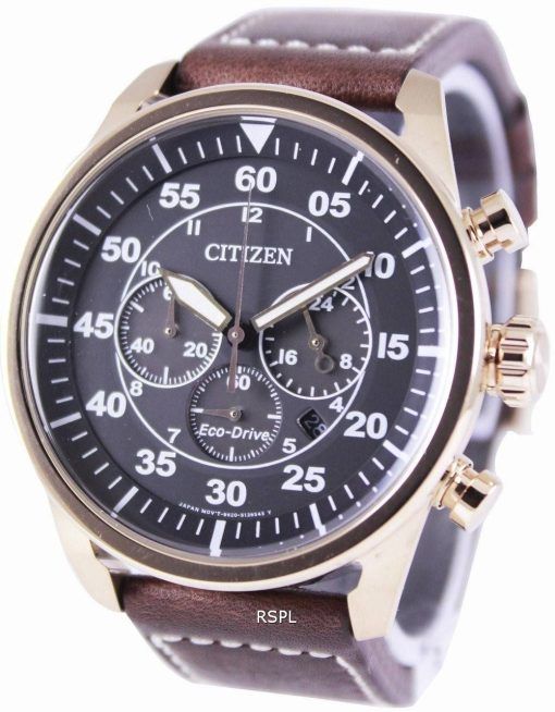 Citizen Eco-Drive Aviator Chronograph CA4213-00E Mens Watch