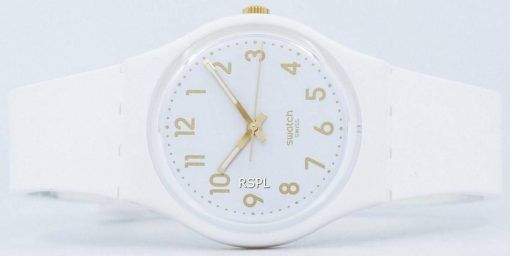 Swatch Originals weiße Bischof Quarz GW164 Unisex-Uhr