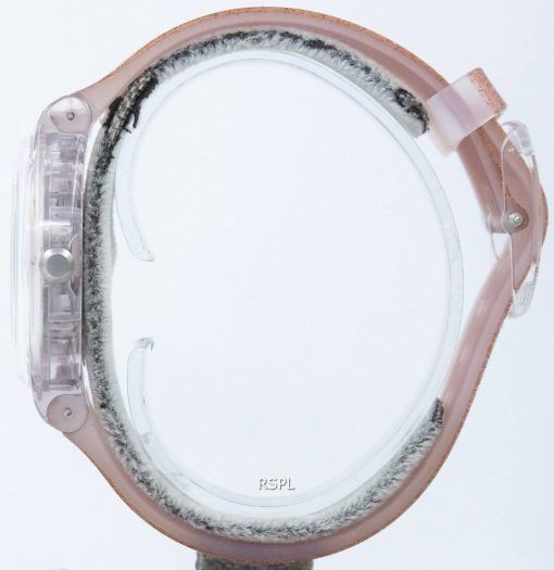 Swatch Originals rosa Glistar SUOK703 Unisex Quarzuhr