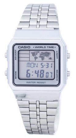 Casio Wecker Welt Zeit digitale A500WA-7DF Herrenuhr