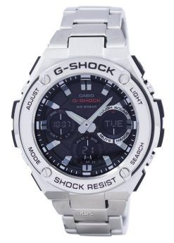 Casio G-Shock G-Stahl analoge Welt Zeit GST-S110D-1A Herrenuhr