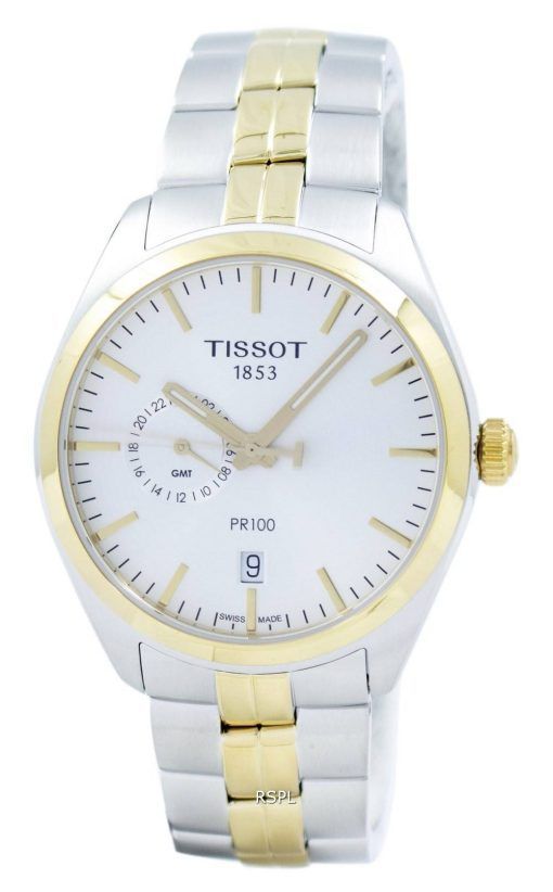 Tissot T-Classic PR 100 Dual Time Quarz T101.452.22.031.00 T1014522203100 Herrenuhr