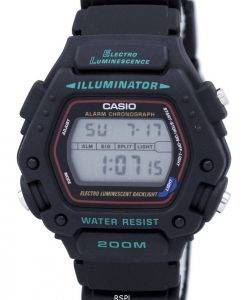 Casio Digital klassische Alarm Chronograph WR200M DW-290-1VS DW-290-1 Herrenuhr