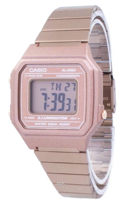 Casio Jahrgang Illuminator Chronograph Alarm digitaler B650WC-5A Unisex Uhr