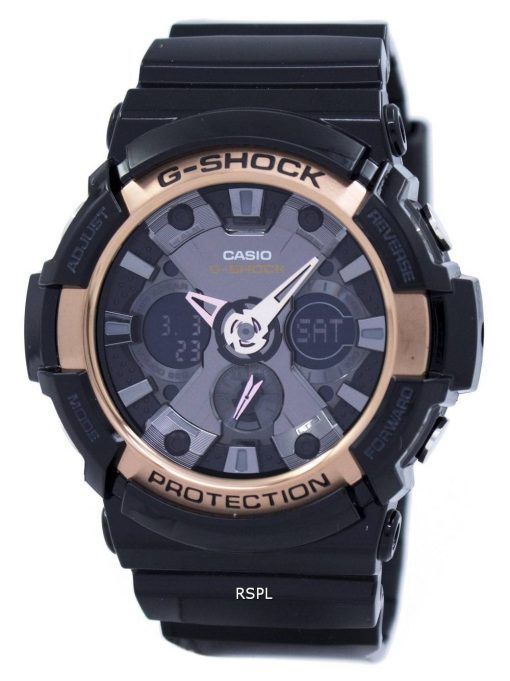 Casio G-Shock Rose Gold akzentuiert GA-200RG-1A Herrenuhr