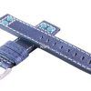 Blau-Verhältnis Marke Lederband 20mm für SKX007, SKX009, SKX011, SRP497, SRP641