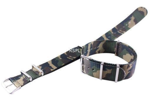 Armee-Nato-Armband 22mm für SKX007, SKX009, SKX011, SRP497, SRP641