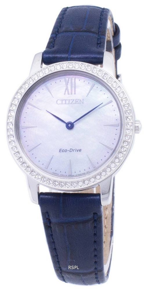 Citizen Eco-Drive EX1480 - 15D Diamant Akzenten Analog Damenuhr