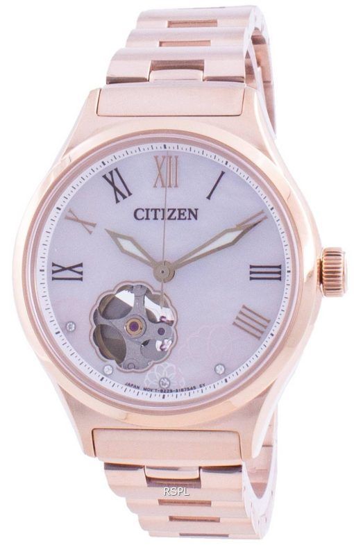 Citizen Automatic Open Heart PC1007-81D 100M Women's Watch