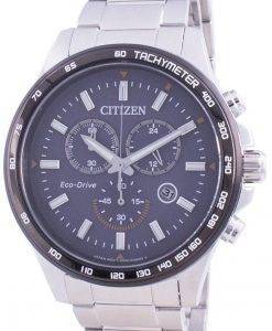 Citizen Blue Dial Tachymeter Eco-Drive AT2424-82H Men's Watch
