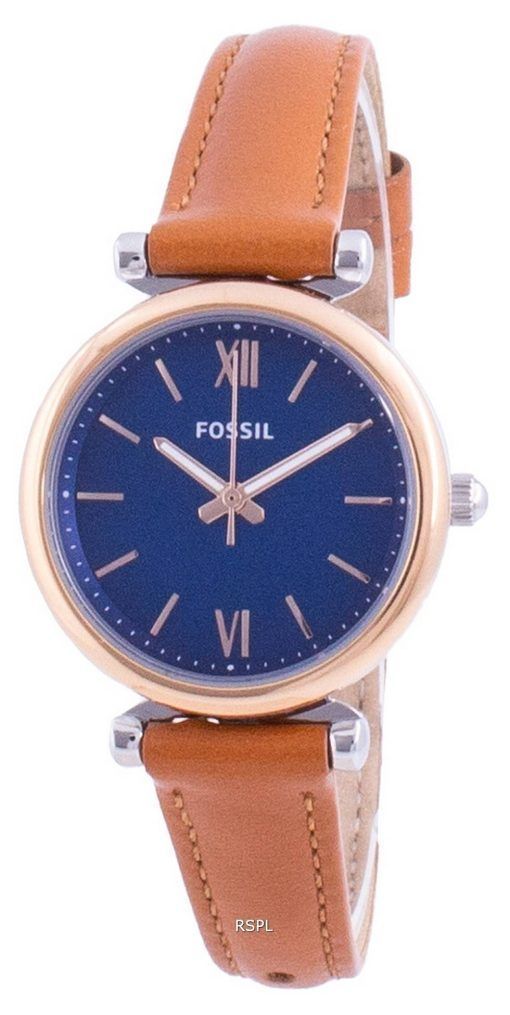 Fossils Carlie Mini Blue Dial Quartz ES4701 Women's Watch