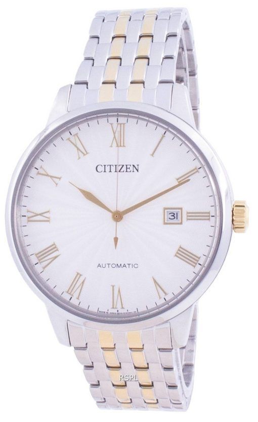 Citizen Silver Dial Automatic NJ0084-59A Japan Made Herrenuhr