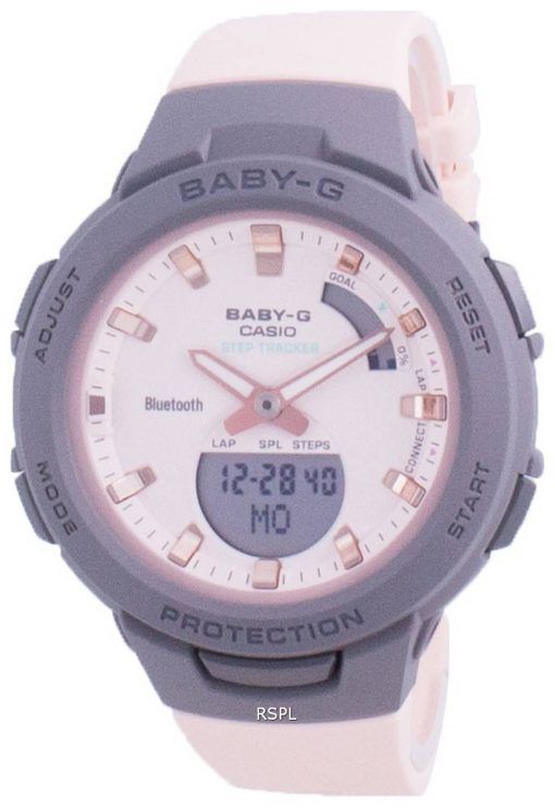 Casio Baby-G G-Squad Analog Digital BSA-B100MC-4A BSAB100MC-4 100M Womens Watch