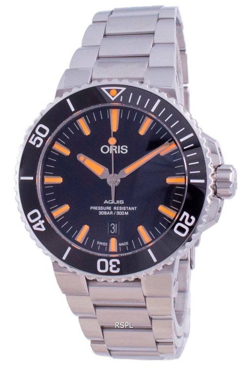 Oris Aquis Date Automatic Diver 01-733-7730-4159-07-8-24-05PEB 300M Herrenuhr
