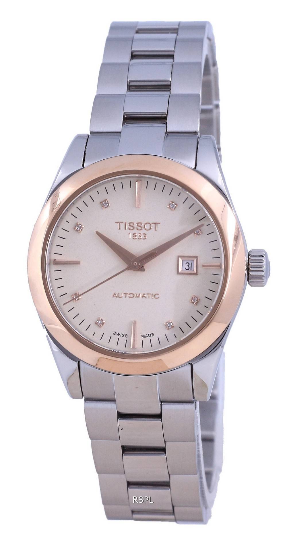 Tissot T-Gold T-My Lady Diamond Accents 18K Gold Automatik T930.007.41.266.00 T9300074126600 Damenuhr