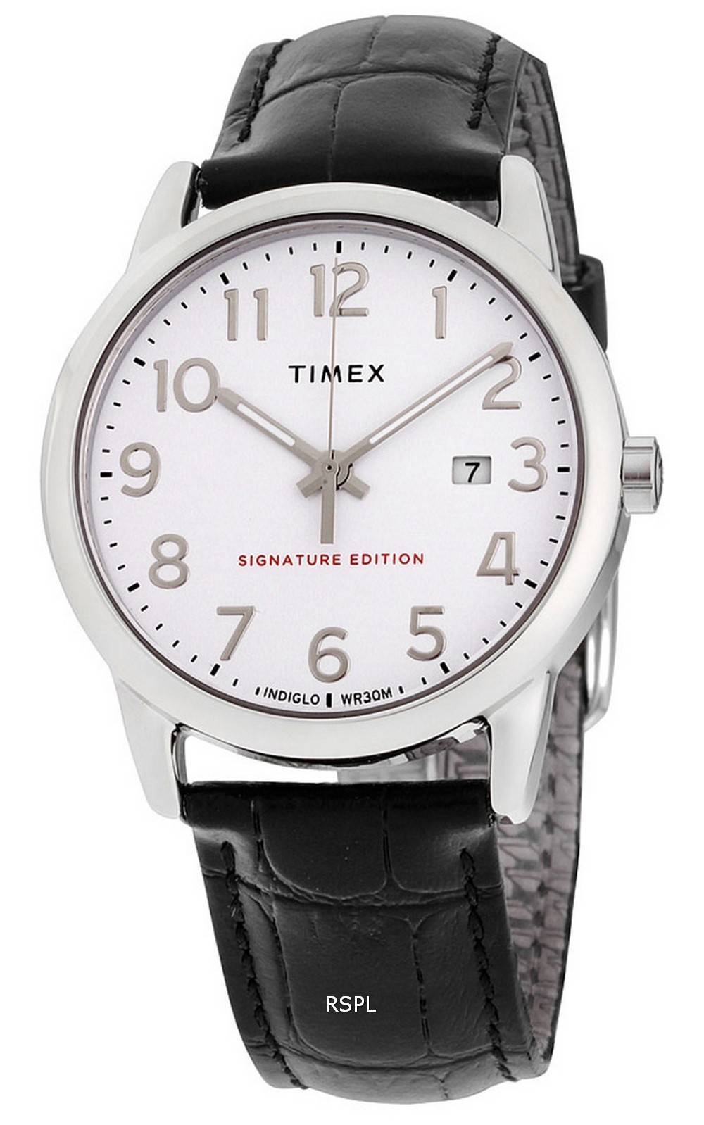 Timex Easy Reader Signature Edition Lederarmband Quarz TW2R64900 Herrenuhr