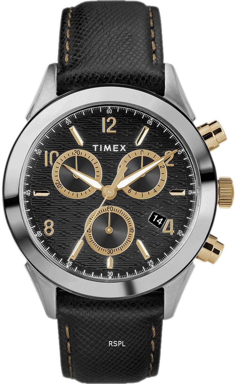 Timex Torrington Chronograph Lederarmband Quarz TW2R90700 Herrenuhr