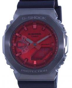 Casio G-Shock World Time Analog Digital Metal Covered GM-2100B-4A GM2100B-4 200M Damenuhr