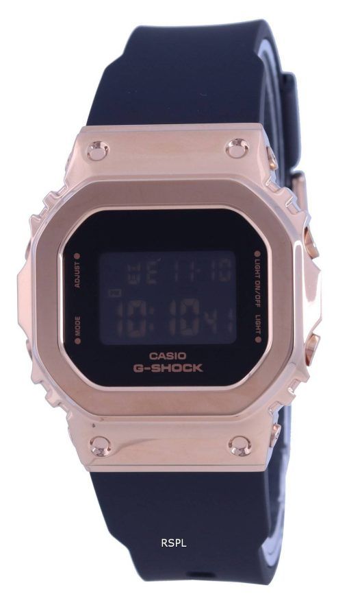 Casio G-Shock Digitales Harzarmband GM-S5600PG-1 GMS5600PG-1 200M Damenuhr