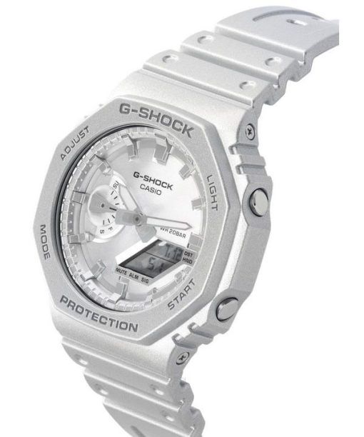 Casio G-Shock Analog Digital Retrofuture Series Metallic Silber Quarz GA-2100FF-8A 200M Herrenuhr