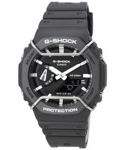 Casio Ton-in-Ton G-Shock Analog Digital Schwarzes Zifferblatt Quarz GA-2100PTS-8A GA2100PTS-8 200M Herrenuhr