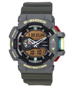 Casio G-Shock Analog Digital Retro Fashion Vintage Serie Quarz GA-400PC-8A 200M Herrenuhr