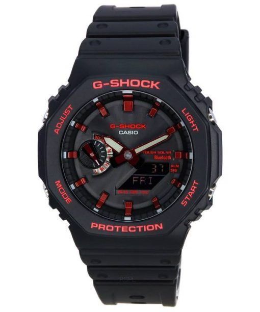 Casio G-Shock Analog Digital X Ignite Red Series Solar GA-B2100BNR-1A GAB2100BNR-1 200M Herrenuhr