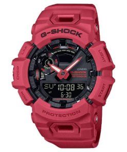 Casio G-Shock G-Squad Analog Digital Schwarzes Zifferblatt GBA-900RD-4A GBA900RD-4 200M Herrenuhr