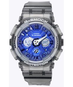 Casio G-Shock Translucent Grey Analog Digital Quartz GMA-S120TB-8A 200M Damenuhr
