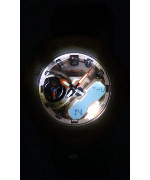 Casio G-Shock Analog Digital Quarzuhr GMA-S2200PE-5A 200M mit transparentem Harzarmband für Damen