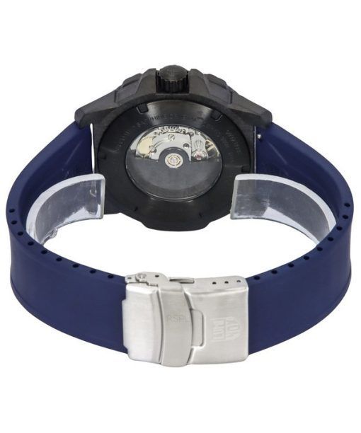 Luminox Master Carbon SEAL Kautschukarmband, blaues Zifferblatt, automatische Taucheruhr XS.3863 200M, Herrenuhr