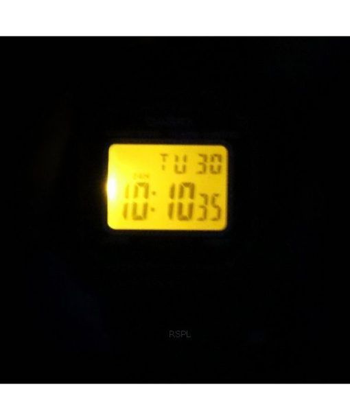Casio POP Digital Quarzuhr mit schwarzem Zifferblatt LA-20WH-8A LA20WH-8 Damenuhr