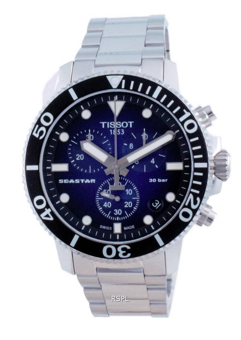 Tissot T-Sport Seastar 1000 Chronograph Quarz Taucher T120.417.11.041.01 T1204171104101 300M Herrenuhr
