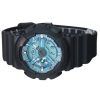 Casio G-Shock Analog-Digital-Harzarmband, ozeanblaues Zifferblatt, Quarz, GA-110CD-1A2, 200 m, Herrenuhr