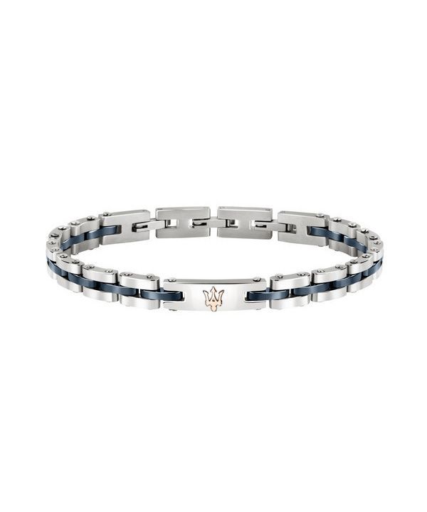 Maserati Jewels Armband aus Edelstahl und Keramik JM220ASR08 für Herren
