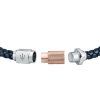 Maserati Jewels Armband aus recyceltem Leder und Edelstahl JM223AVE16 für Herren
