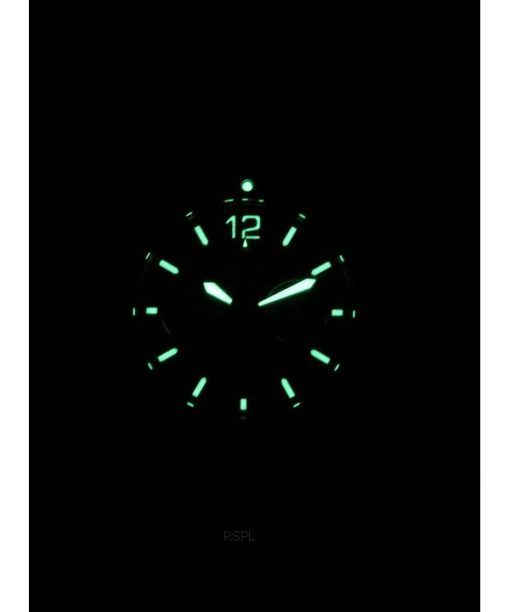 Orient Chronograph Edelstahl schwarzes Zifferblatt Solar Diver&#39,s RA-TX0201L10B 200M Herrenuhr