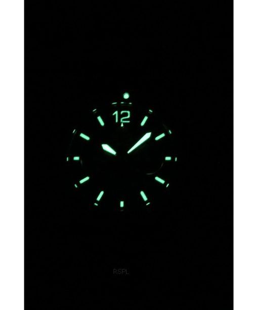 Orient Chronograph Edelstahl schwarzes Zifferblatt Solar Diver&#39,s RA-TX0202B10B 200M Herrenuhr