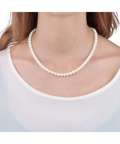 Morellato Essential Pearl 925 Silber Halskette SANH01 für Damen