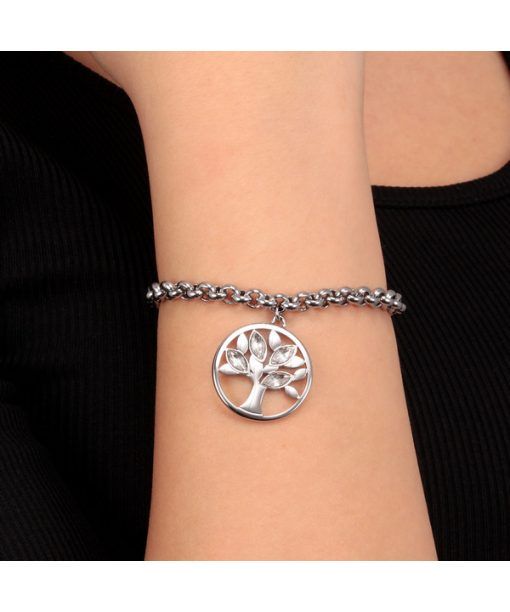 Morellato Vita Lebensbaum-Armband aus Edelstahl SATD19 für Damen